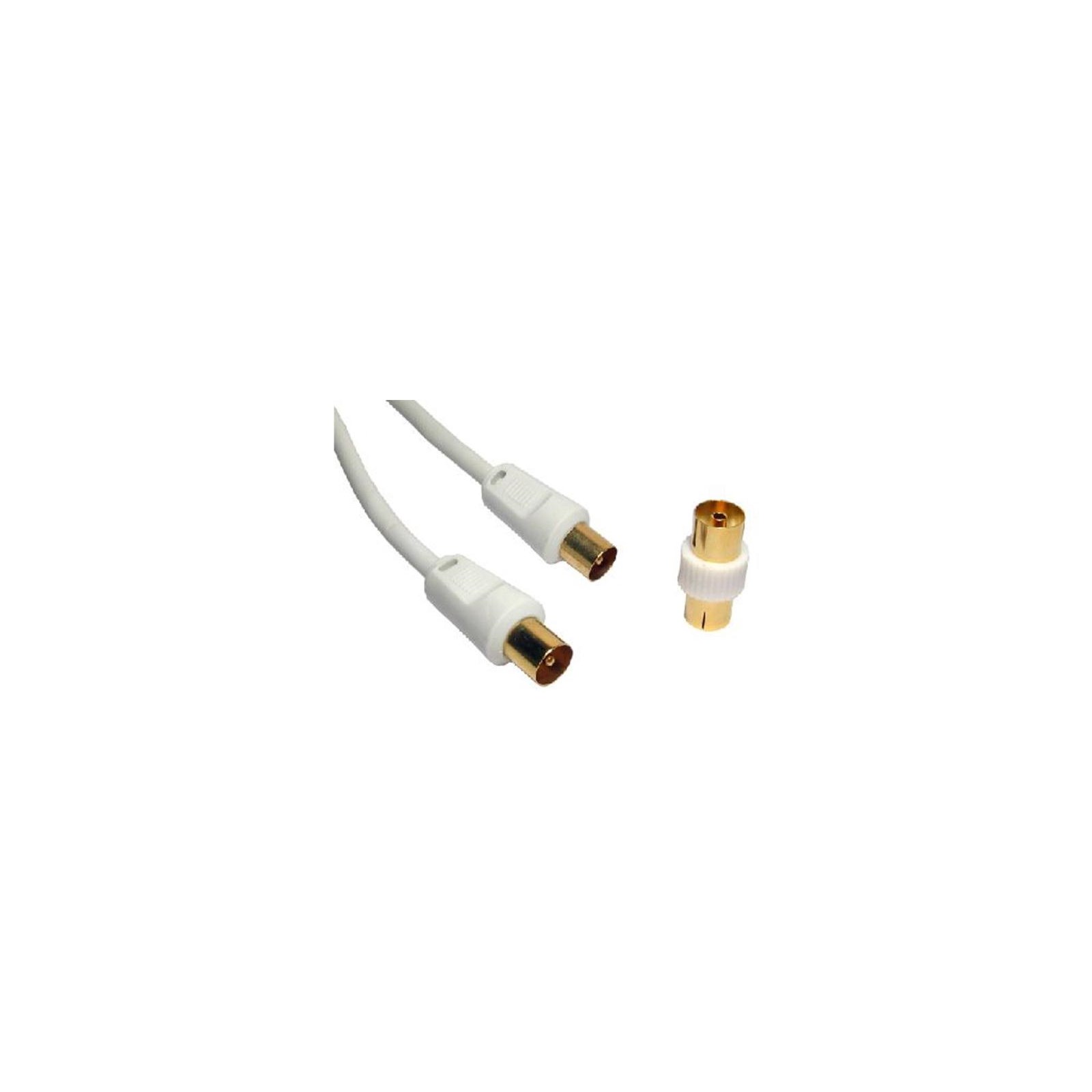 1.8m TV Aerial Cable with Coupler 2TV01 CCL