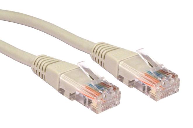 Cables Direct Grey Cat5 Patch Cable (Grey) 1M