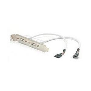 2 Port USB A Female Slot Plate Adaptor USB panel 4 pin USB