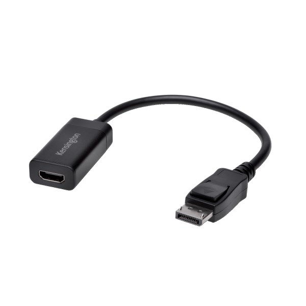 Photos - Cable (video, audio, USB) Kensington VP4000 DisplayPort to HDMI 4K Video Adaptor K33984WW 