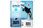 Epson T7602 (25.9ml) Cyan Ink Cartridge for SureColor SC-P600 Printer