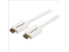 StarTech.com 2m (6 feet) White CL3 In-wall High Speed HDMI Cable - HDMI to HDMI - M/M