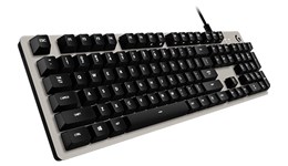 Logitech G413 Mechanical Backlit Gaming Keyboard (Silver) - UK English