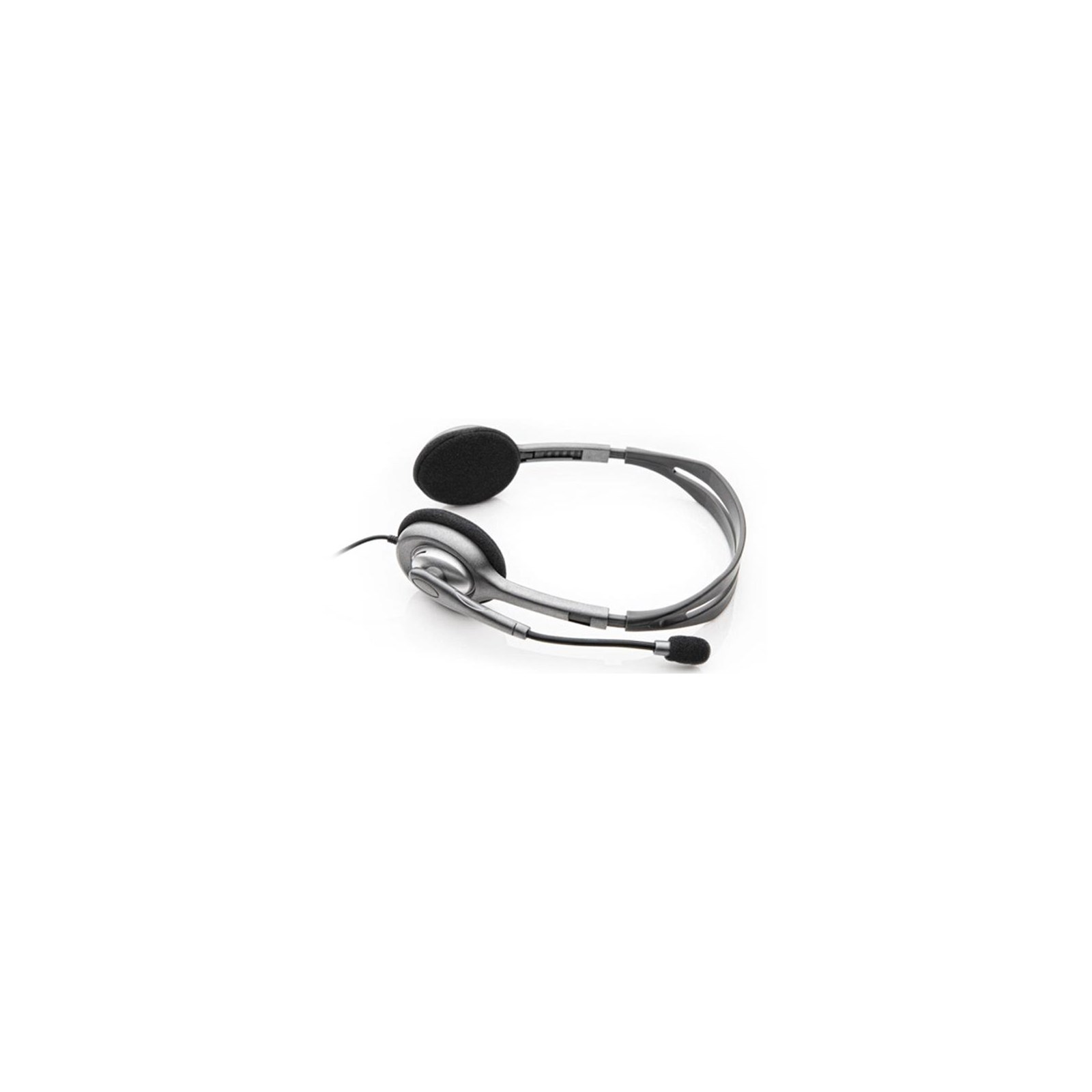 Logitech H111 Stereo Headset with Noise-Cancelling Microphone - 981 ...