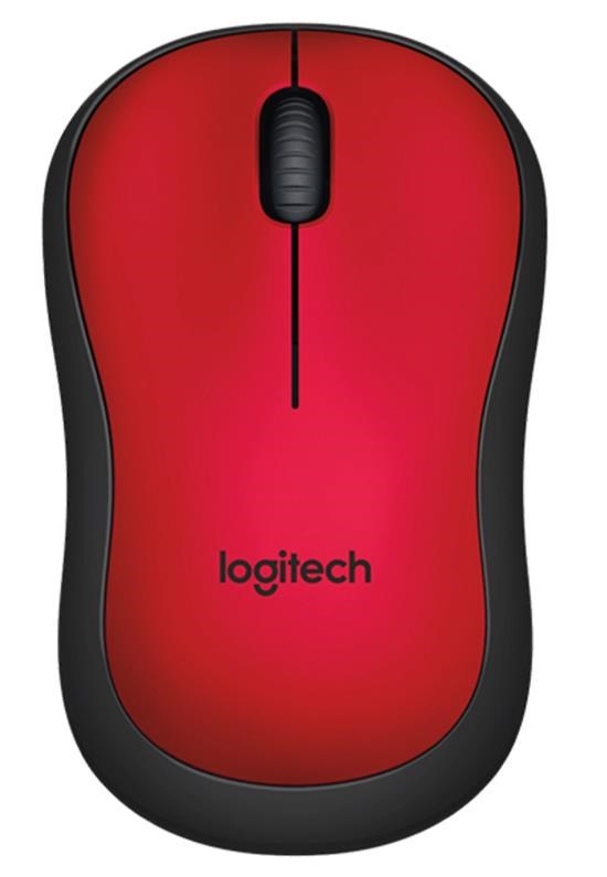 Logitech M220 SILENT Wireless Mouse (Red) 910004880 CCL Computers