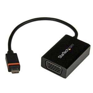 StarTech.com SlimPort / MyDP to VGA Video Converter - Micro USB to VGA Adaptor for HP ChromeBook 11 - 1080p