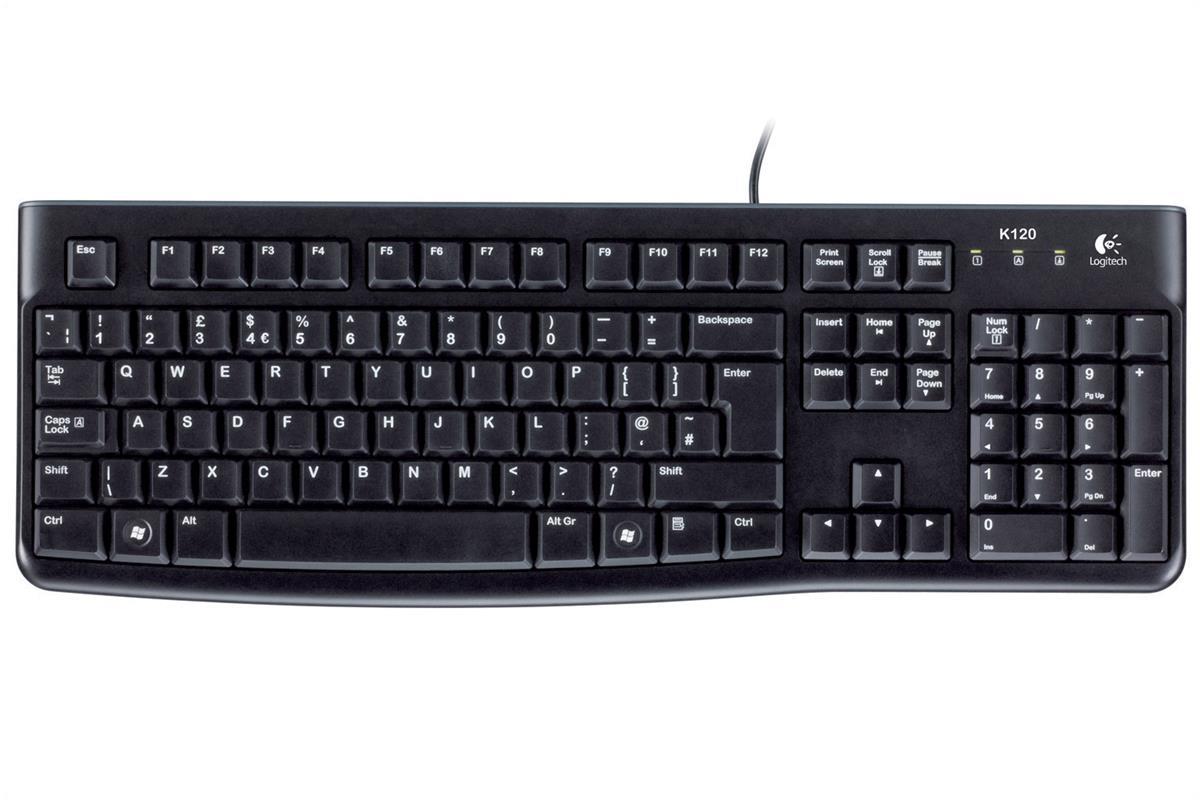 Logitech K120 Wired Keyboard for Business