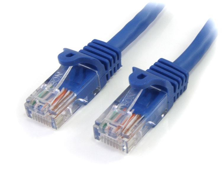 Photos - Ethernet Cable Startech.com 5m CAT5E Patch Cable  45PAT5MBL (Blue)