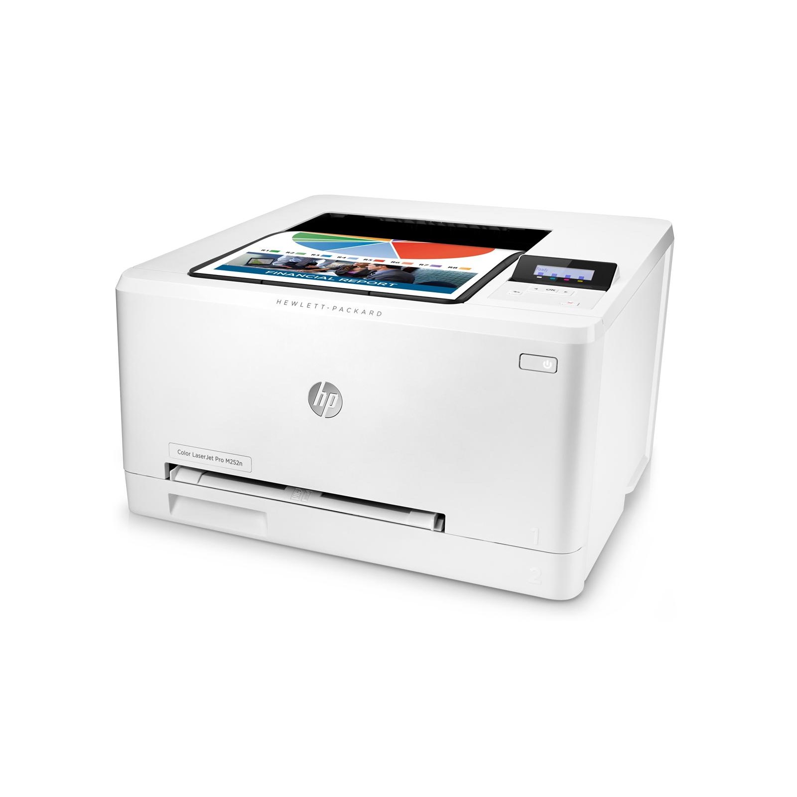HP Color Laserjet Pro 200 M252n (A4) Colour Laser Printer (Network ...