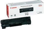 Canon 712 Black (Yield 1,500 Pages) Toner Cartridge