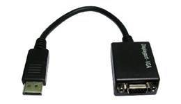 Display Port to VGA Cable