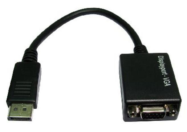 Photos - Cable (video, audio, USB) Cables Direct Display Port to VGA Cable HDHDPORT-VGACAB 