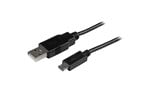 StarTech.com (2m) Mobile Charge Sync USB to Slim Micro USB Cable for Smartphones and Tablets - A to Micro B