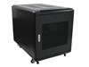 StarTech.com 12U 36 inch Knock-Down Server Rack Cabinet with Casters