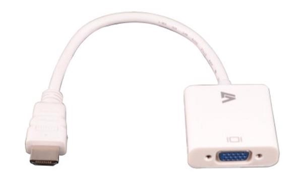 Photos - Cable (video, audio, USB) V7 HDMI to VGA Adaptor CBLHDAV-1E 
