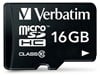 Verbatim (16GB) microSDHC Memory Card (Class 10) with Adaptor