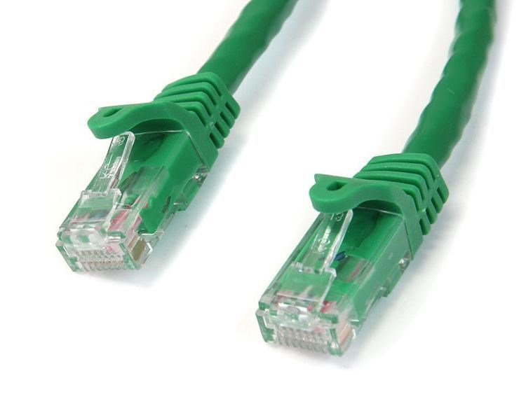 Photos - Ethernet Cable Startech.com 1m CAT6 Patch Cable  N6PATC1MGN (Green)