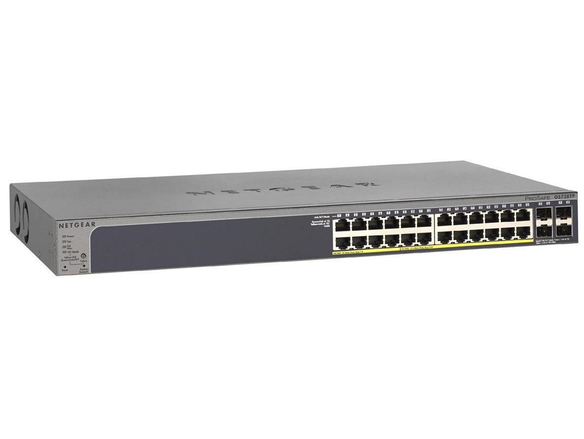 Netgear ProSAFE 28-Port Gigabit PoE Switch - GS728TP-200EUS | CCL