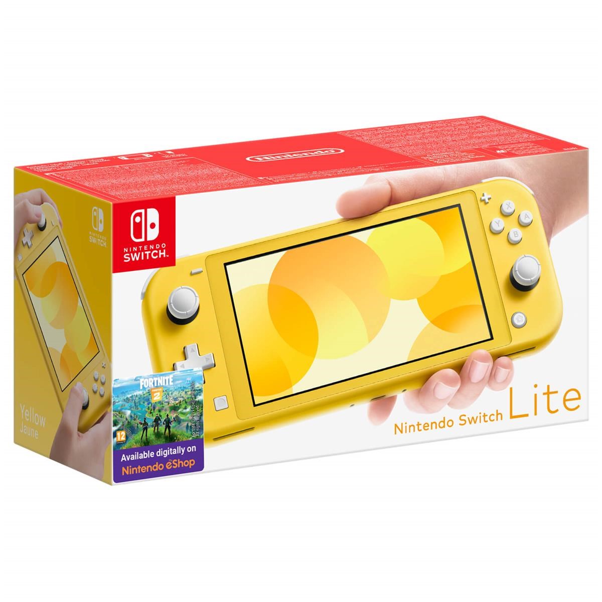 Nintendo Switch Lite Gaming Console in Yellow
