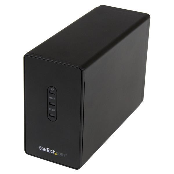 Dualbay 2.5 inch Hard Drive Enclosure USB 3.0 to SATA