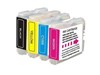 Brother LC121VALBP (Yield: 300 Pages) Black/Cyan/Magenta/Yellow Ink Cartridge