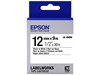 Epson LK-4WBN (12mm x 9m) Label Cartridge (Black on White) for LabelWorks Label Makers