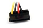 StarTech.com 4-pin Molex to Right Angle SATA Power Cable Adaptor (0.15m)