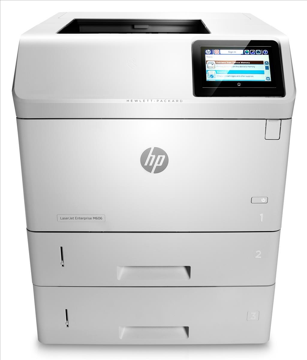 HP LaserJet Enterprise M606x (A4) Mono Laser Networked+Duplexer Printer