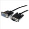 StarTech.com (0.5m) Straight Through DB9 RS232 Serial Cable - M/F (Black)