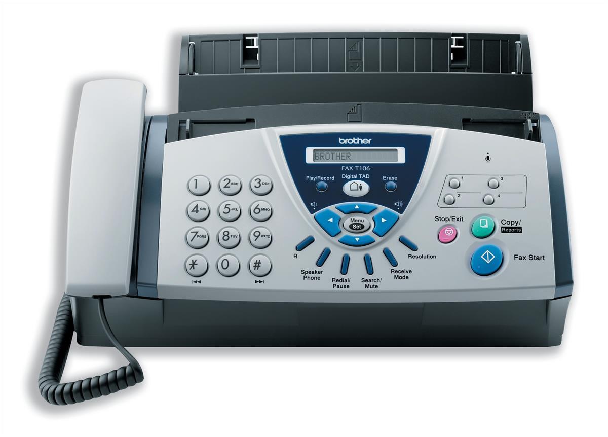 Brother T106 Fax Machine - FAXT106U1 | CCL Computers