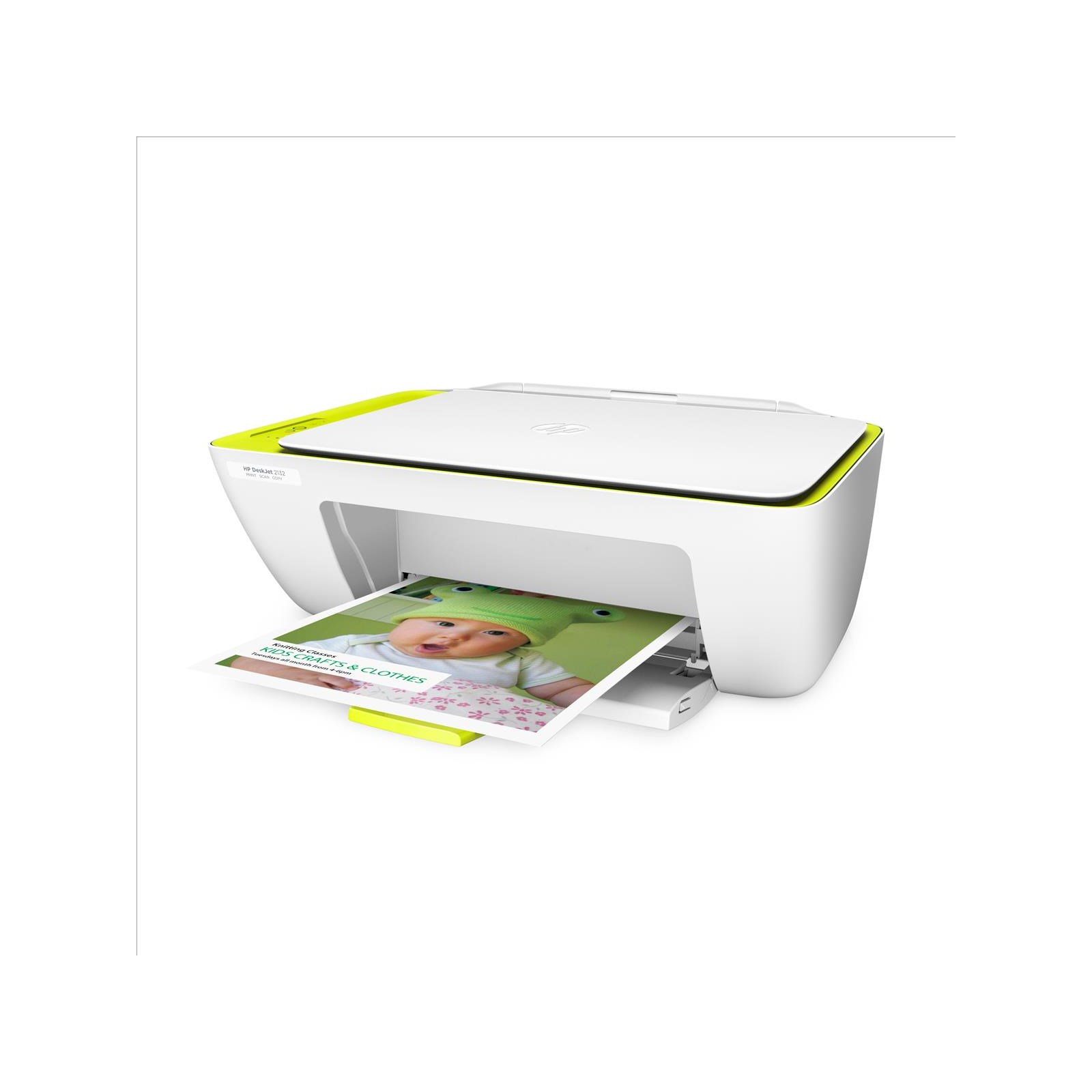 HP DeskJet 2132 (A4) Colour Inkjet AllinOne Printer (Print/Copy/Scan