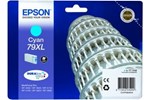 Epson Tower of Pisa 79XL (Yield: 2,000 Pages) High Yield DURABrite Cyan Ink Cartridge