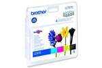 Brother LC970 Value Pack Print Cartridge (Black, Yellow, Cyan, Magenta) Blister Pack