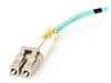 StarTech.com (2m) 10 Gb Aqua Multimode 50/125 Duplex LSZH Fiber Patch Cable LC - LC