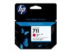 HP 711 (Volume: 29ml) Magenta Ink Cartridge Pack of 3