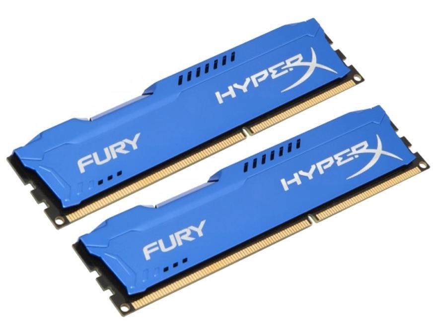 HyperX FURY Blue 8GB (2x 4GB) 1333MHz DDR3 RAM - HX313C9FK2/8 | CCL ...
