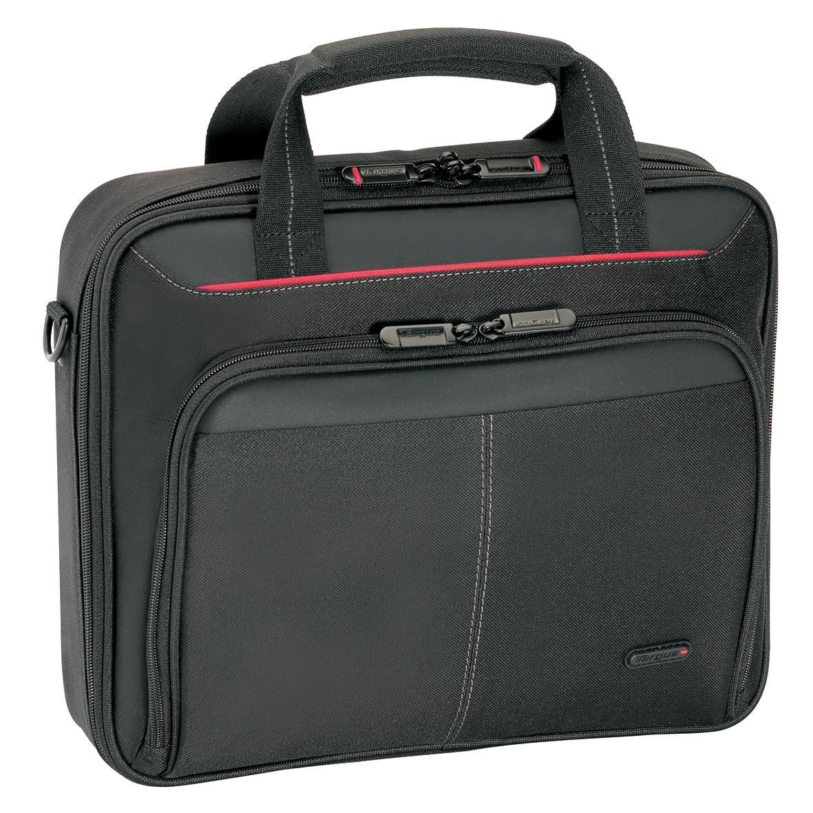 targus clamshell black nylon laptop case for 13 3 inch notebooks