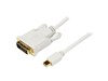 StarTech.com 3 feet Mini DisplayPort to DVI Adaptor Converter Cable - Mini DisplayPort to DVI 1920x1200 - White