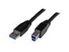 StarTech.com (10m) Active Type-A to Type-B USB 3.0 Cable (Black)