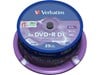 Verbatim DVD+R 8x DL Matt Silver 25pk