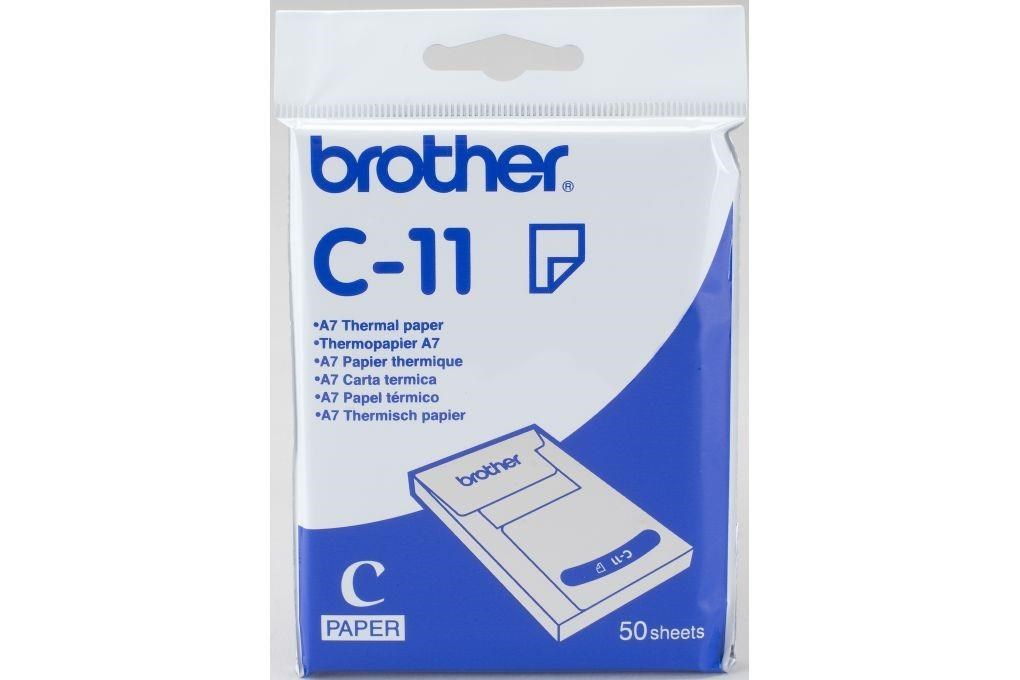 Brother C211S (A6) Thermal Paper (50 Sheets) for MW260 Mobile Printer