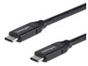 StarTech.com (2m) USB-C to USB-C with 5A Power Distribution (Black)