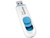 Adata C008 16GB USB 2.0 Flash Stick Pen Memory Drive - White 