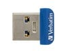 Verbatim Store 'n' Stay Nano 16GB USB 3.0 Flash Stick Pen Memory Drive - Blue 