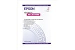 Epson (A3) 102g/m2 Matte Photo Inkjet Max. 1440dpi Paper (White) 1 Pack of 100 Sheets