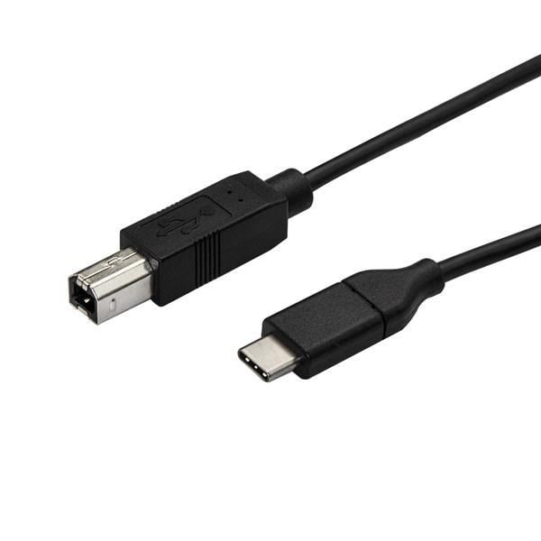 Photos - Cable (video, audio, USB) Startech.com USB-C to USB-B Printer Cable - M/M - 3 m  - USB USB2C (10 ft.)