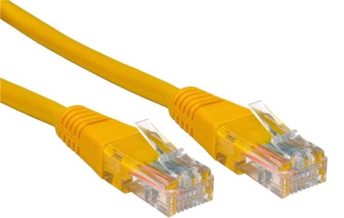 Our Choice Yellow Cat5e Patch Cable (Yellow) 0.25M