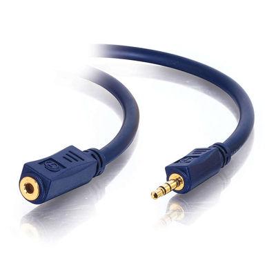 Photos - Cable (video, audio, USB) C2G 0.5m Velocity 3.5mm Stereo Audio Extension Cable M/F 80283