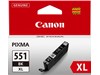 Canon CLI-551BKXL (1,130 Photos) High Yield Black Ink Cartridge