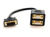 StarTech DVI to 2 x VGA Splitter Cable (0.3m)